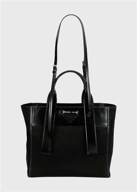 large prada outverture tessuto tote|Prada nylon tote.